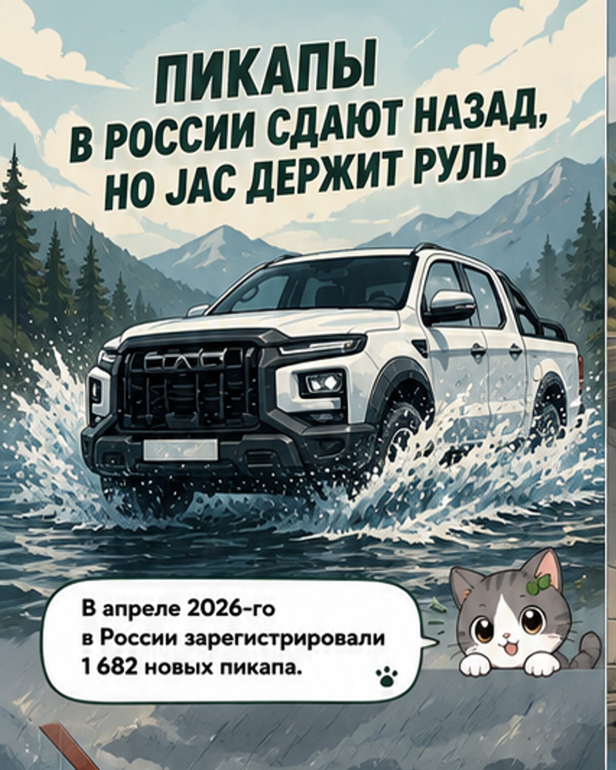 Топ-пикапов в России: кто в лидерах