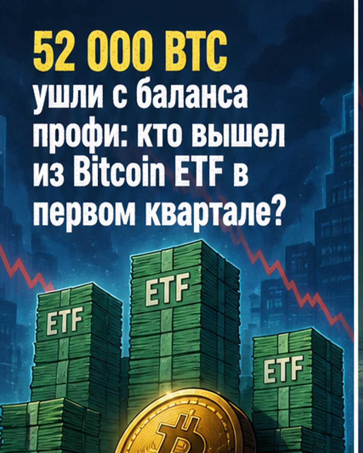 Профи массово сбрасывают Bitcoin ETF