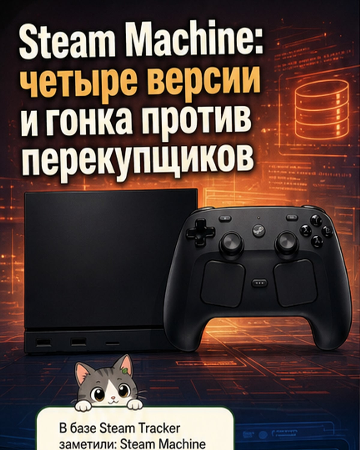 Valve запускает Steam Machine в четырёх версиях
