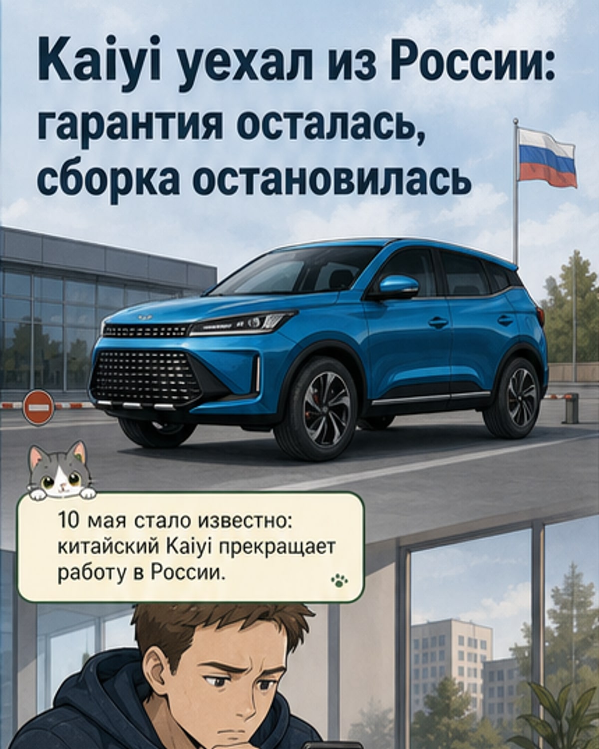 Китайский бренд Kaiyi покинул Россию