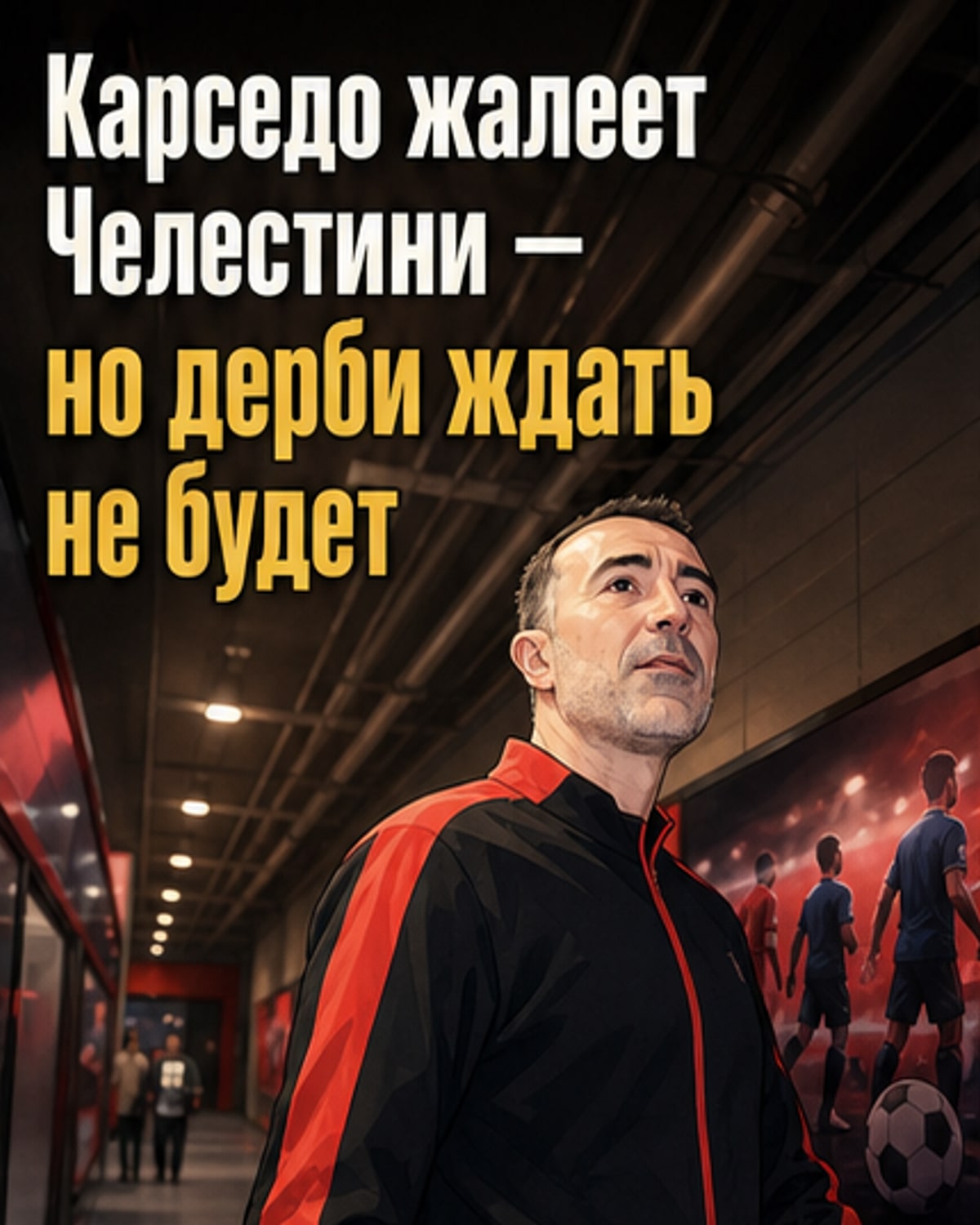 Карседо — об уходе Челестини из ЦСКА