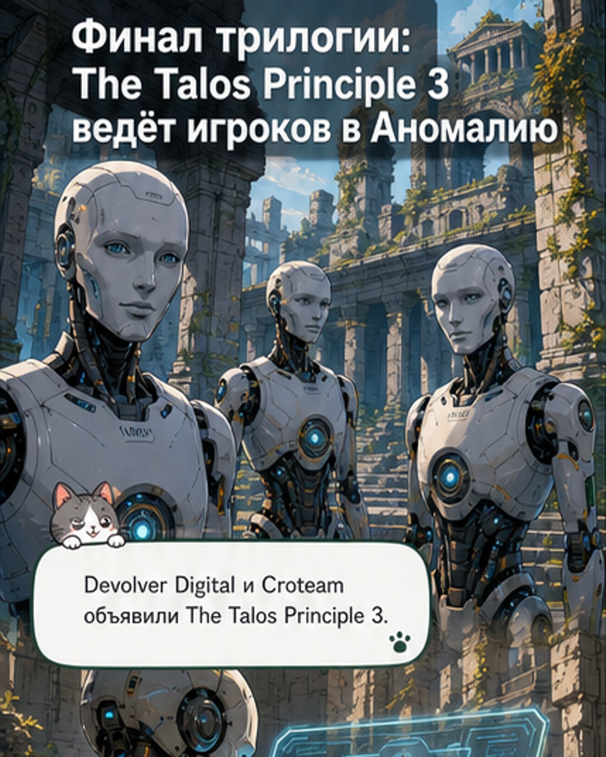 Анонсирована The Talos Principle 3