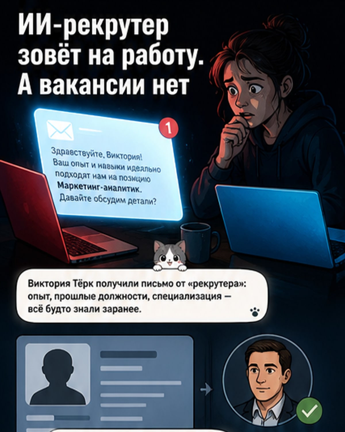Как ИИ превращает поиск работы в ловушку