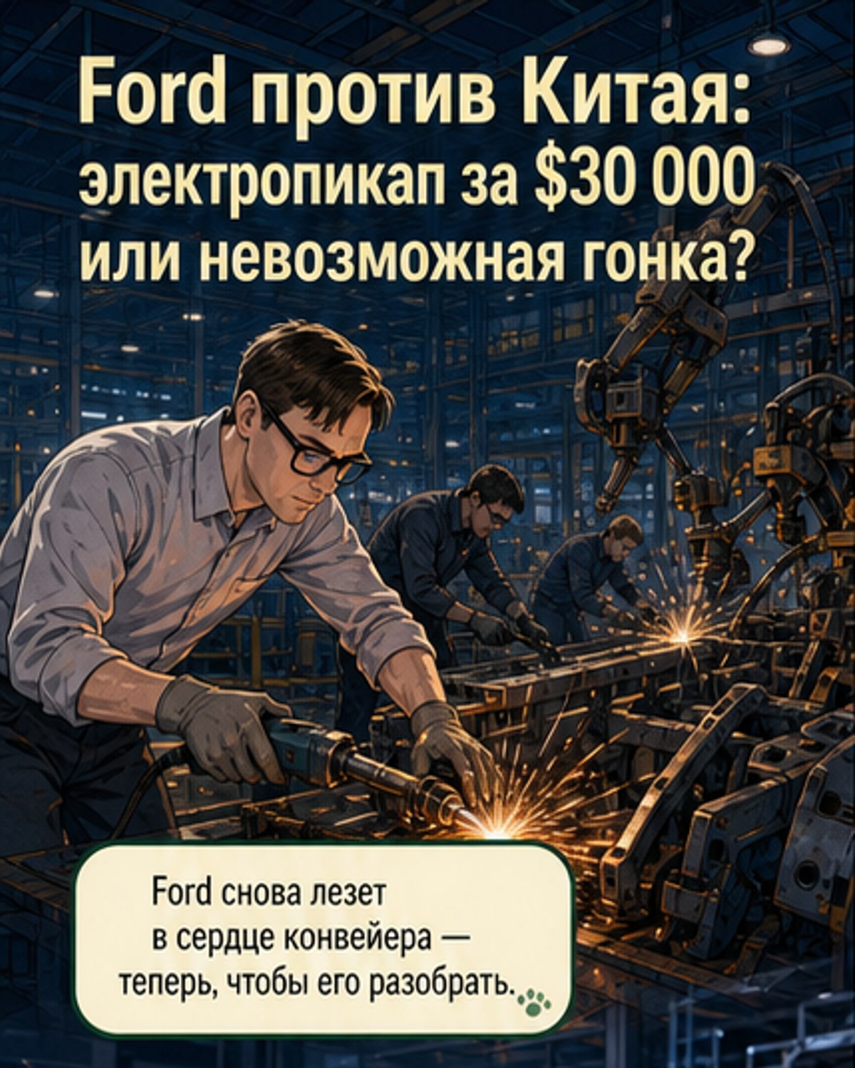 Ford против китайских электромобилей