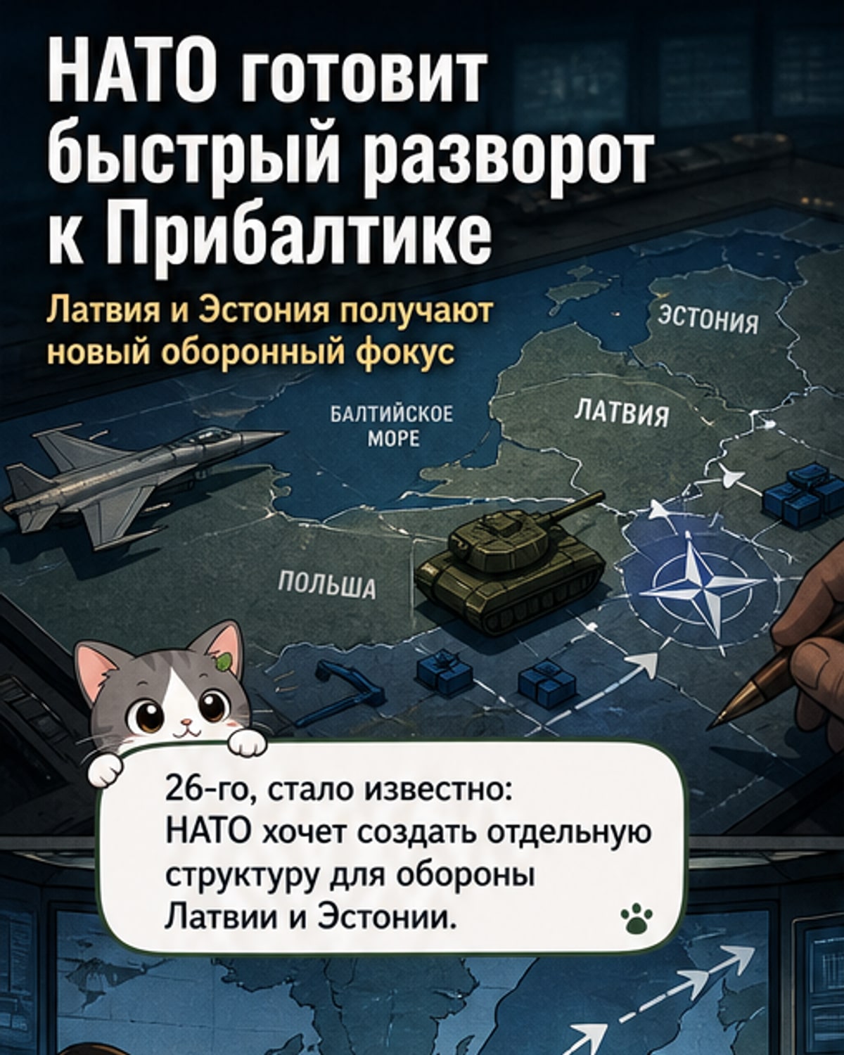 НАТО укрепляет Прибалтику после закона Путина