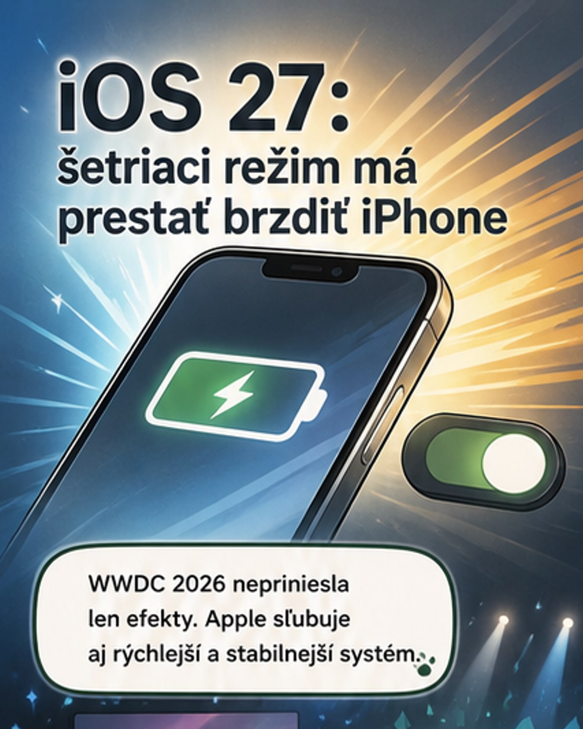 Režim nízkej spotreby sa mení