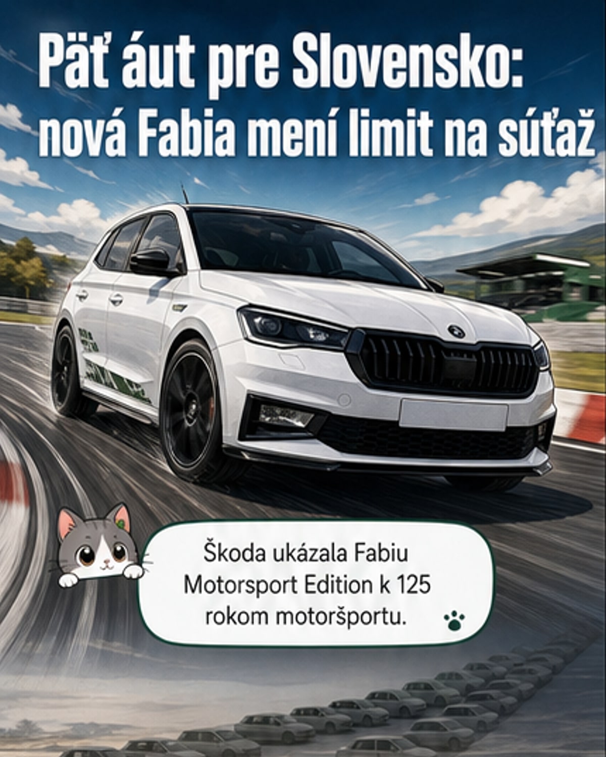 Škoda vyrába len 125 kusov novej Fabie