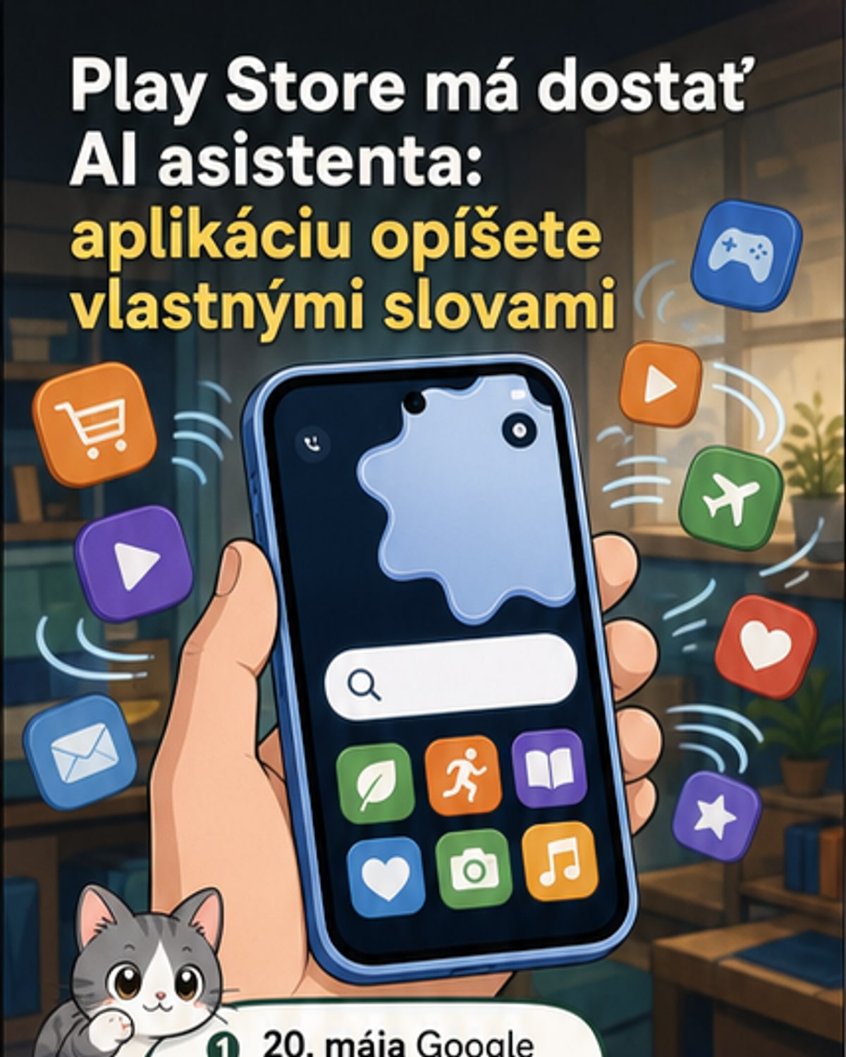AI v Play Store vám nájde aplikáciu podľa popisu