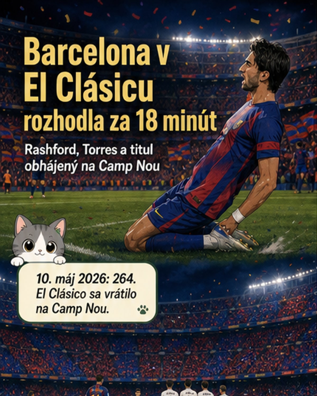 Barcelona ovládla El Clásico