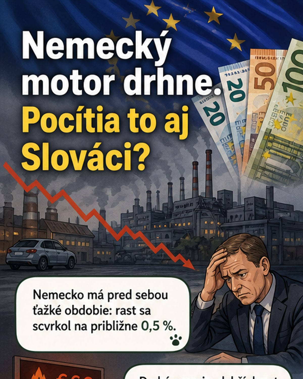 Nemecko čelí najťažšiemu hospodárskemu obdobiu od vojny