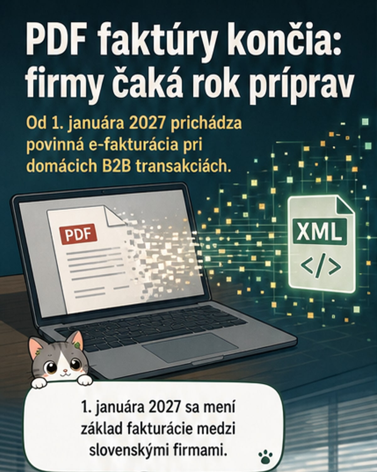 E-faktúry od 2027: koniec papiera