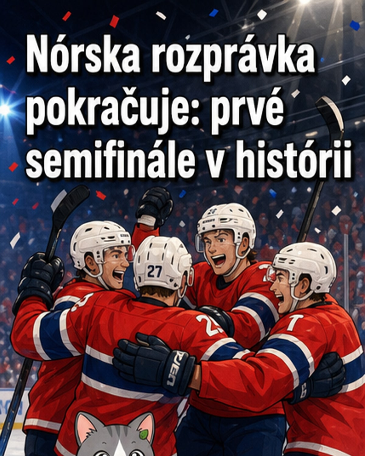 Nórsko vo svojej hokejovej rozprávke