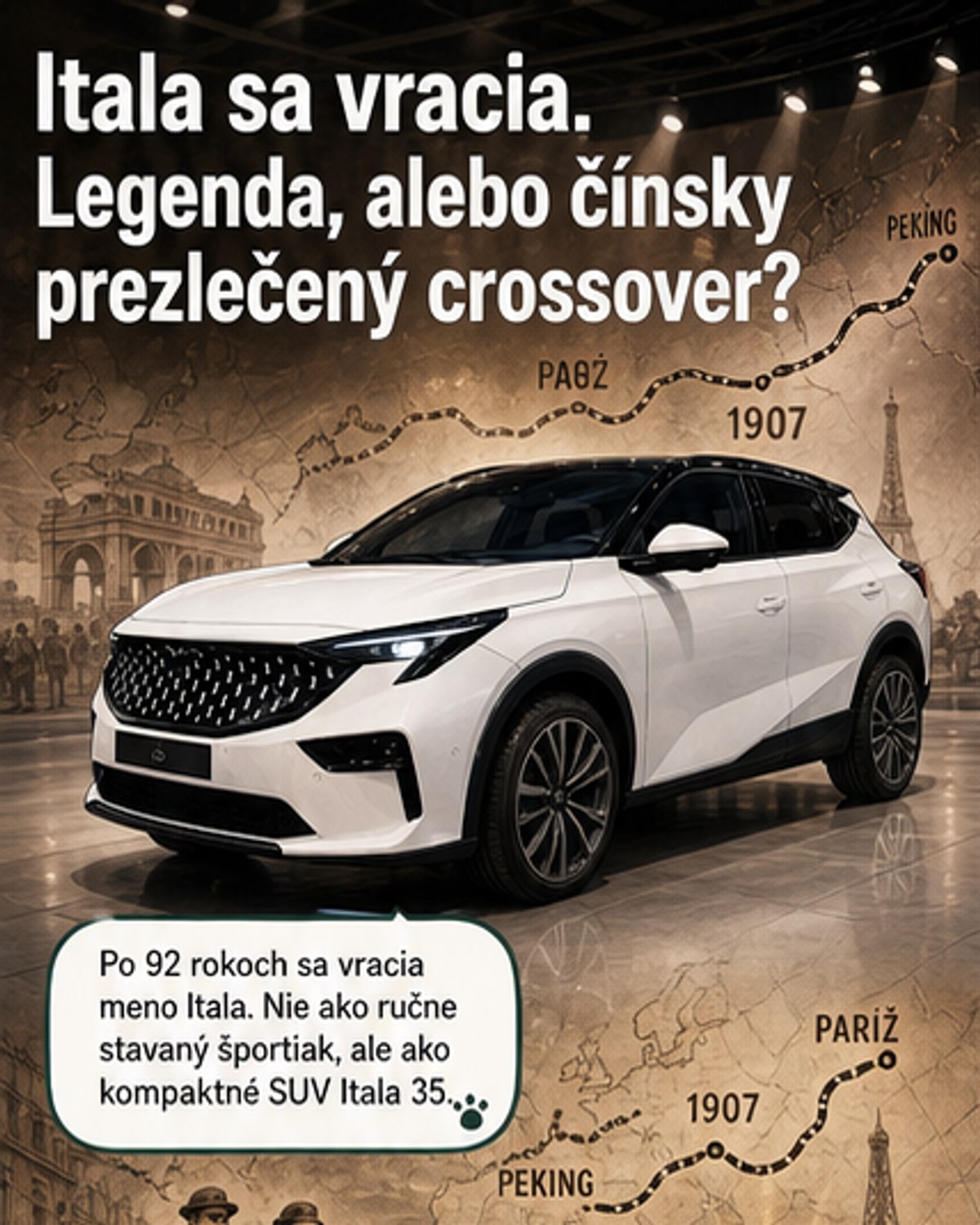 Legendárna značka Itala sa vracia