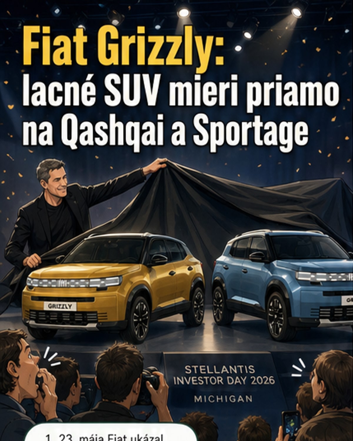 Fiat Grizzly zničí cenou Qashqai aj Sportage