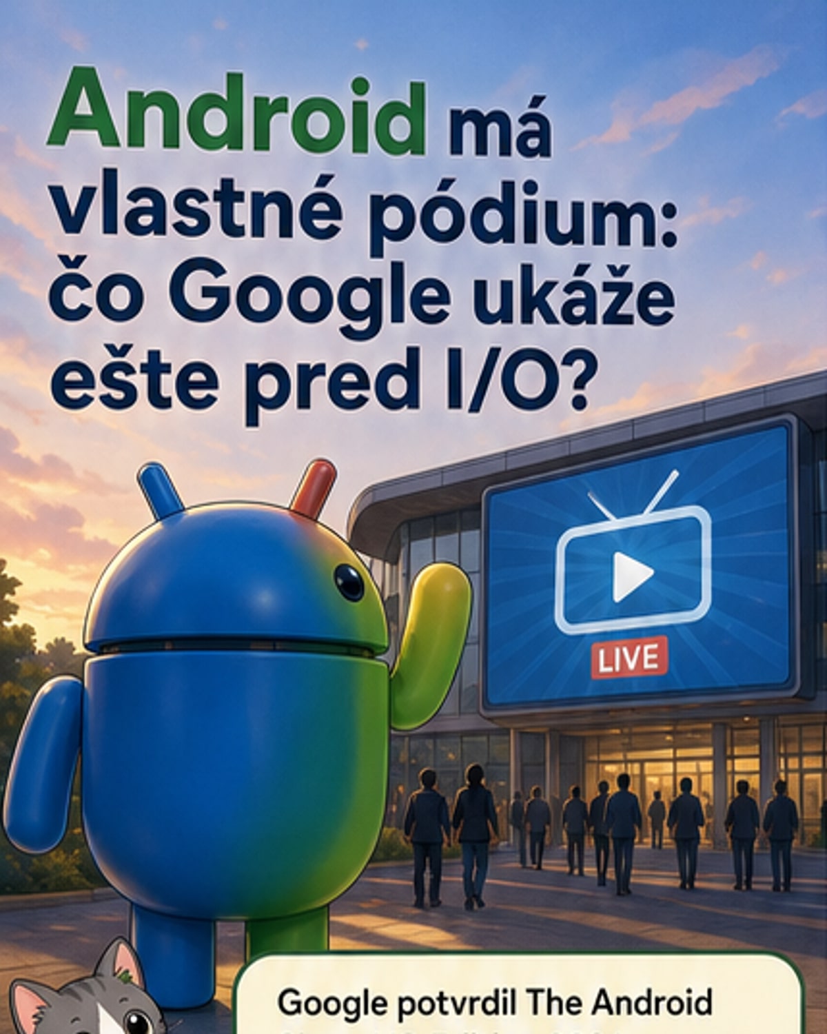 Google odhalí budúcnosť Androidu