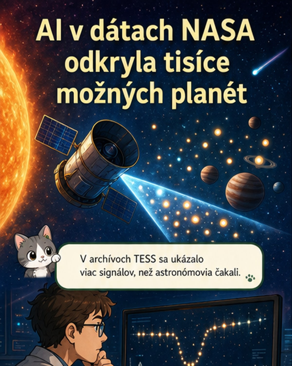 AI objavila tisíce nových planét