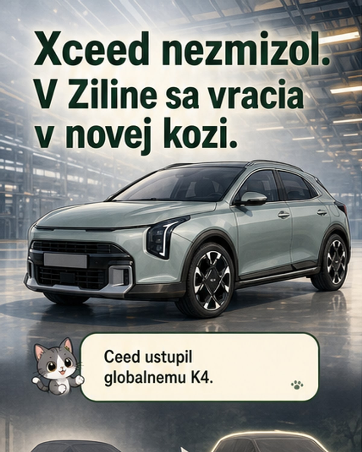 Kia Xceed sa zmenil – nový dizajn a technológie