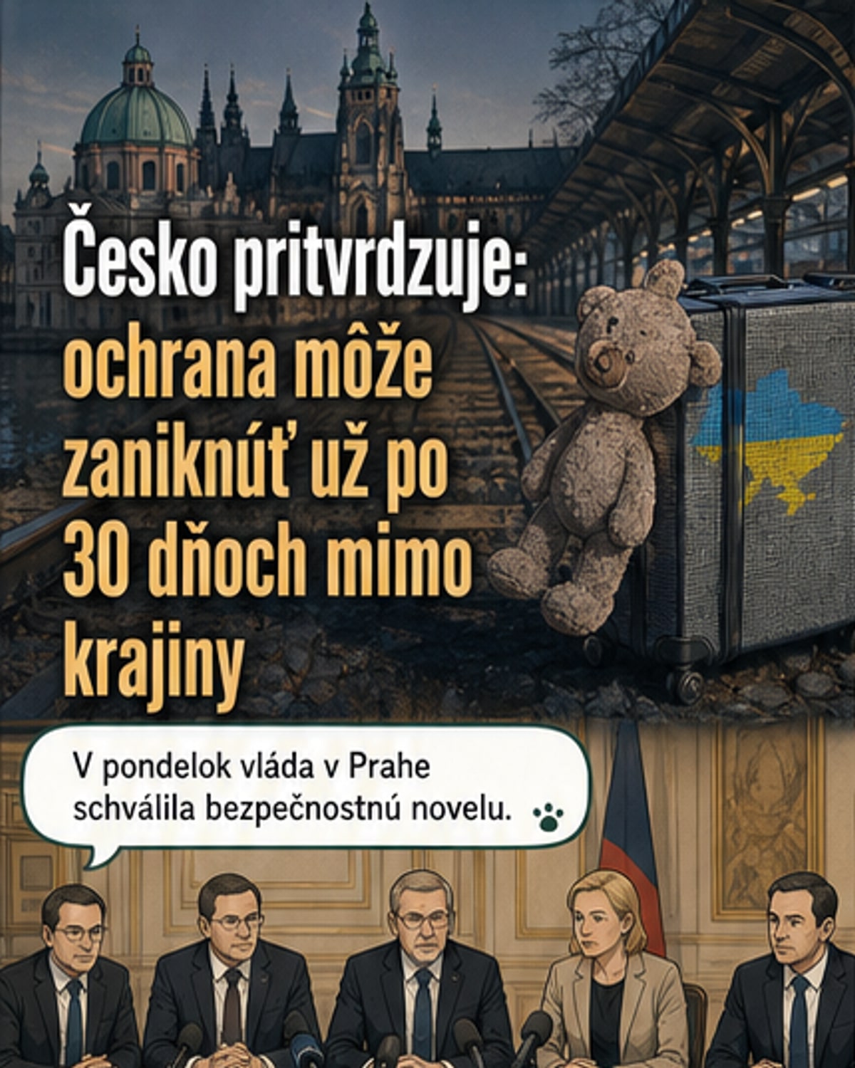 Česká vláda zaostrila pravidlá pre Ukrajincov