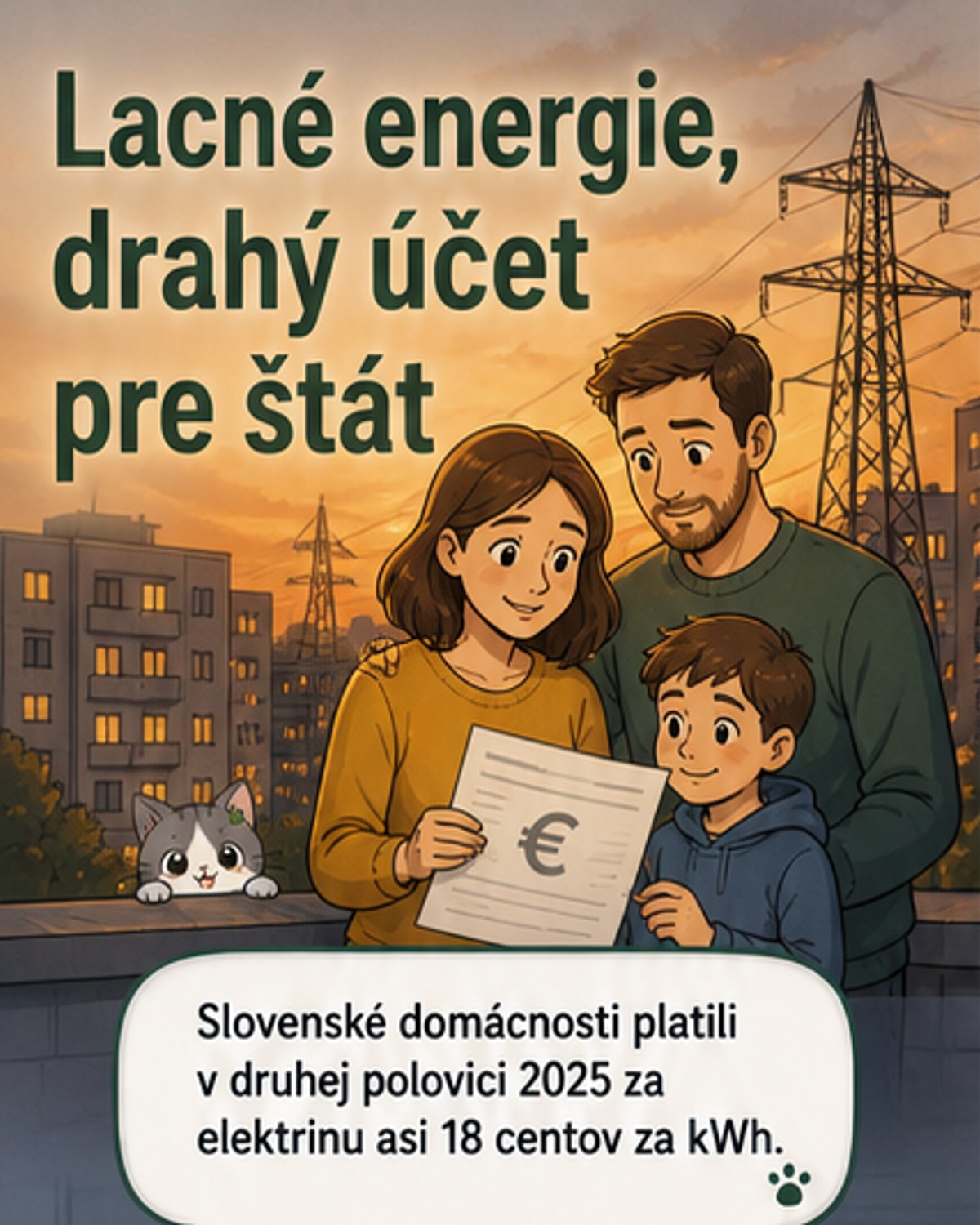 Elektrina a plyn lacnejšie ako v závere EÚ