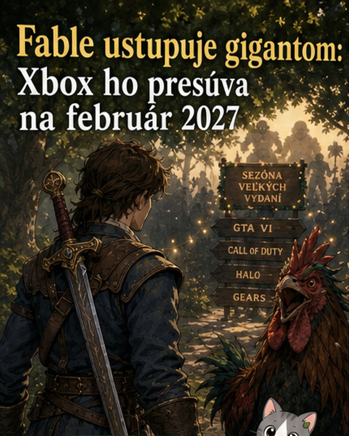 Fable odložené na február 2027