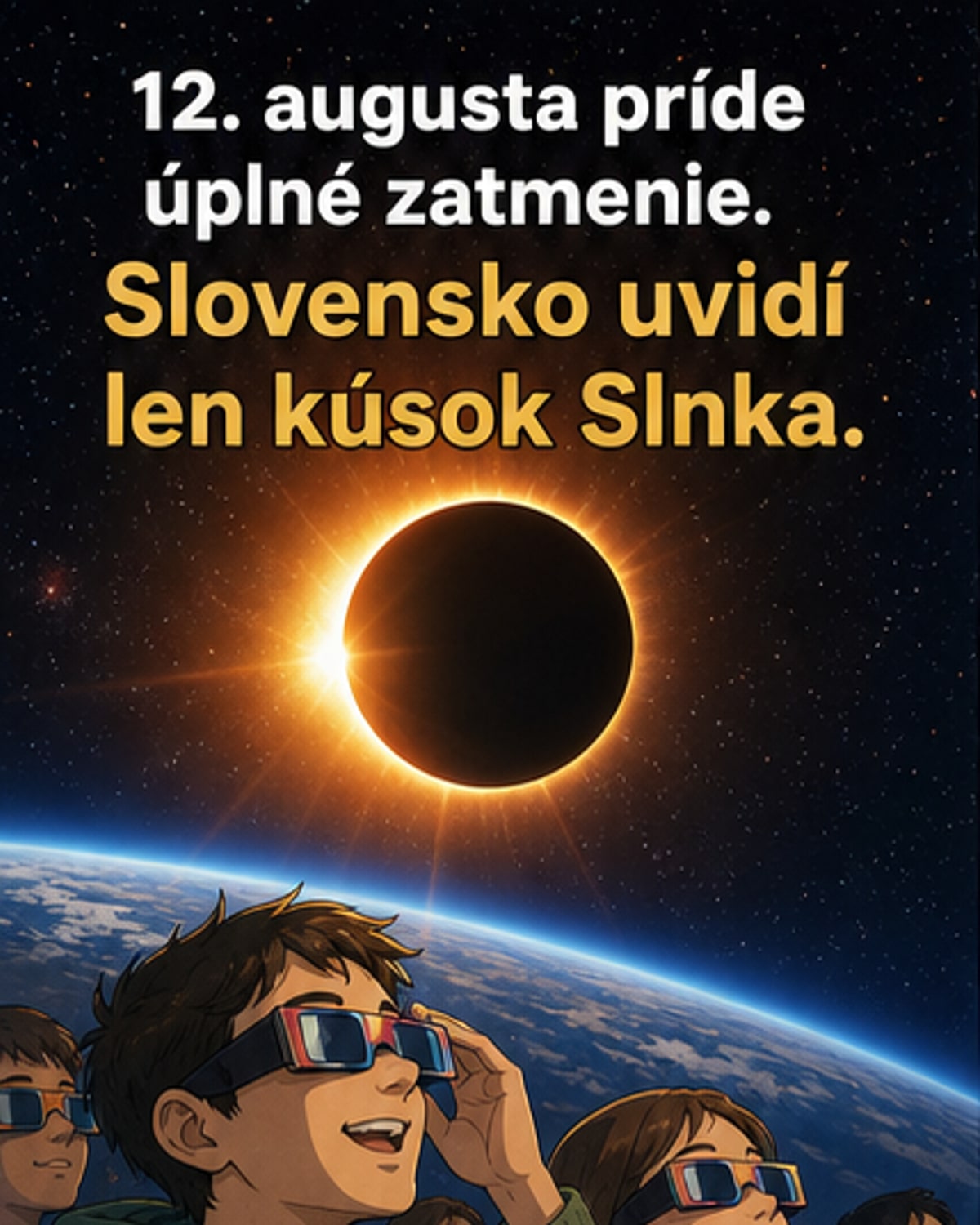 Úplné zatmenie Slnka 12. augusta