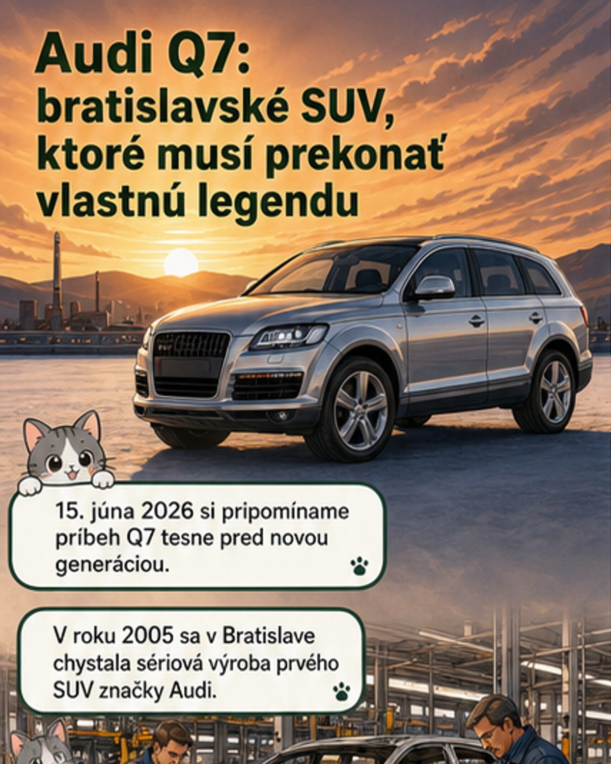 Audi Q7: Z Bratislavy pre celý svet