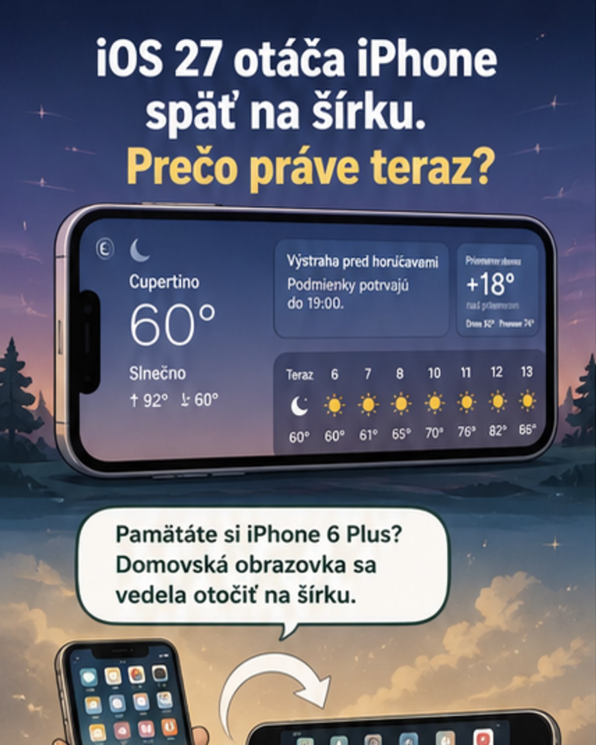 iOS 27 pripravuje cestu pre skladací iPhone