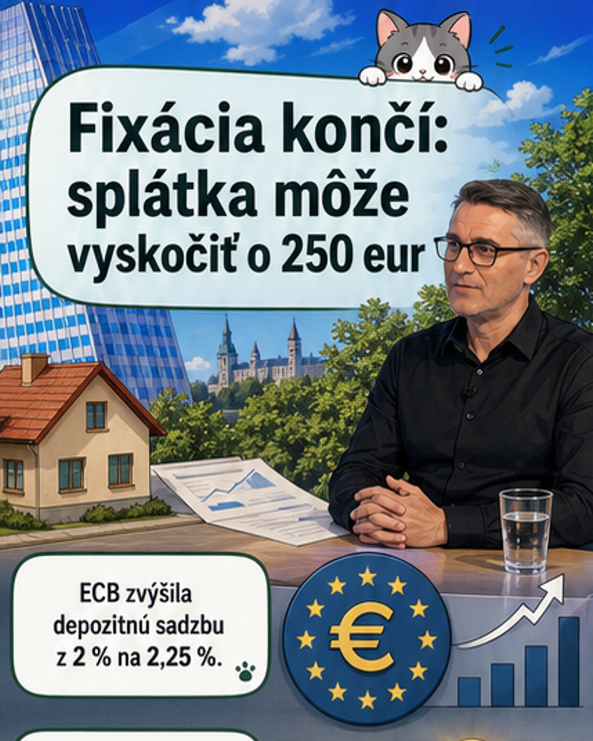 Hypotéky skáču: splátky rastú o stovky eur