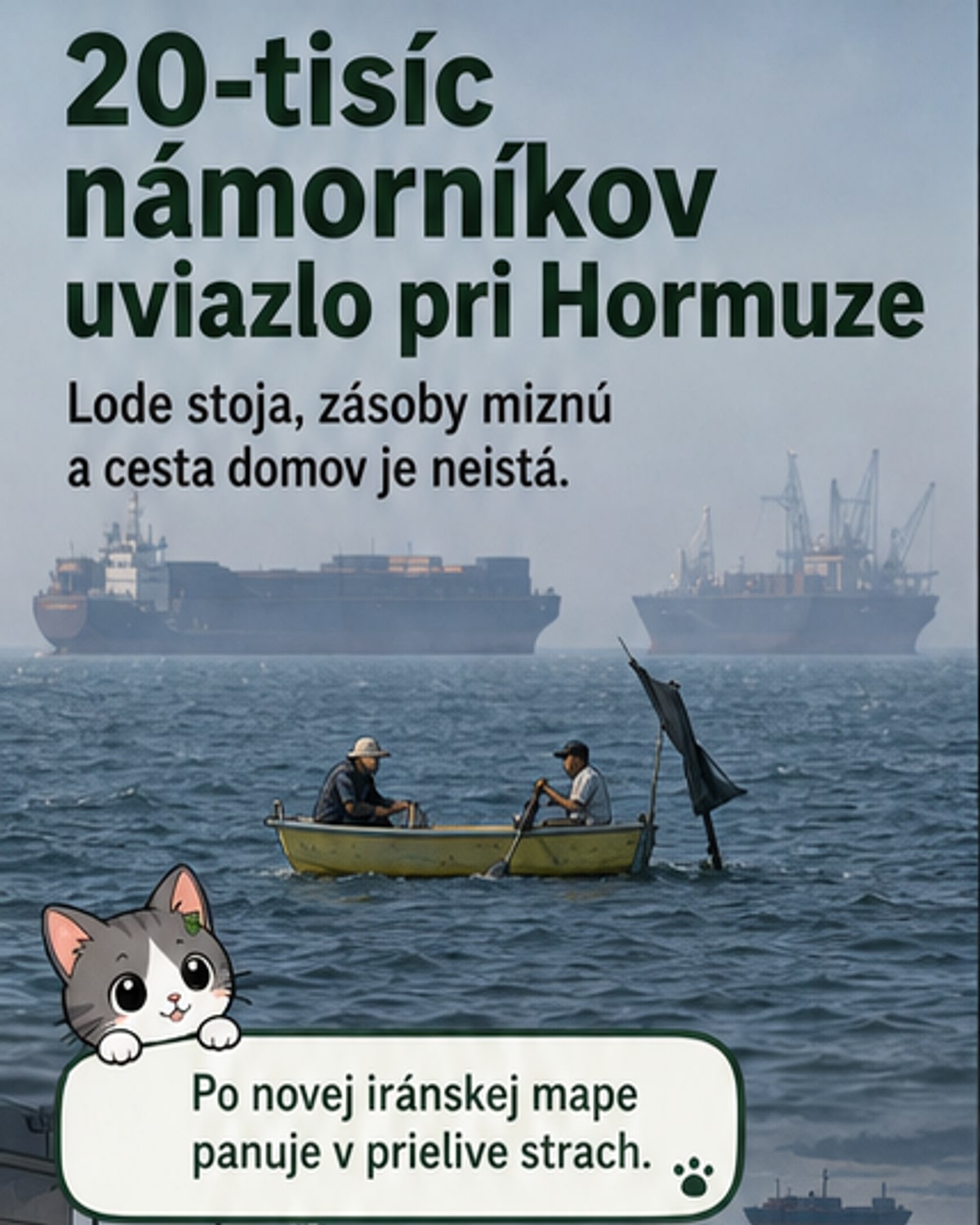 20-tisíc námorníkov uväzneneých v prielive