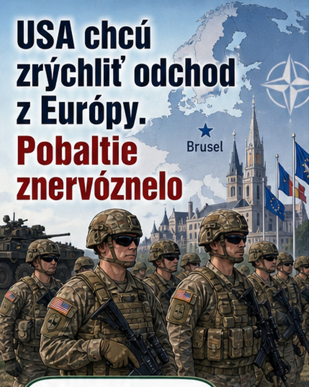 USA zrýchľujú vojenský odchod z Európy