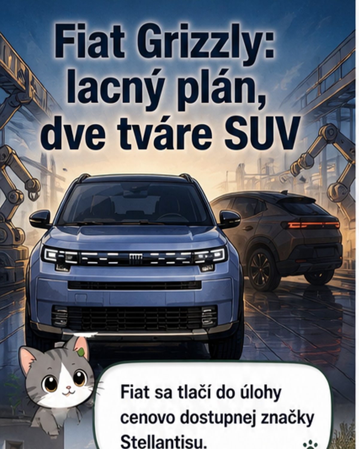 Fiat Grizzly dostane športovú verziu Fastback