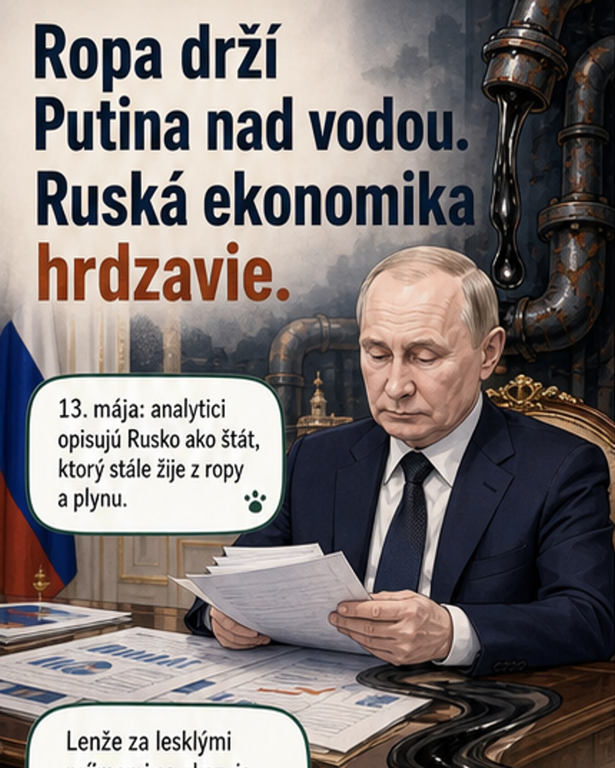 Rusko: Hrdzavá benzínka s jadrovým arzenálom