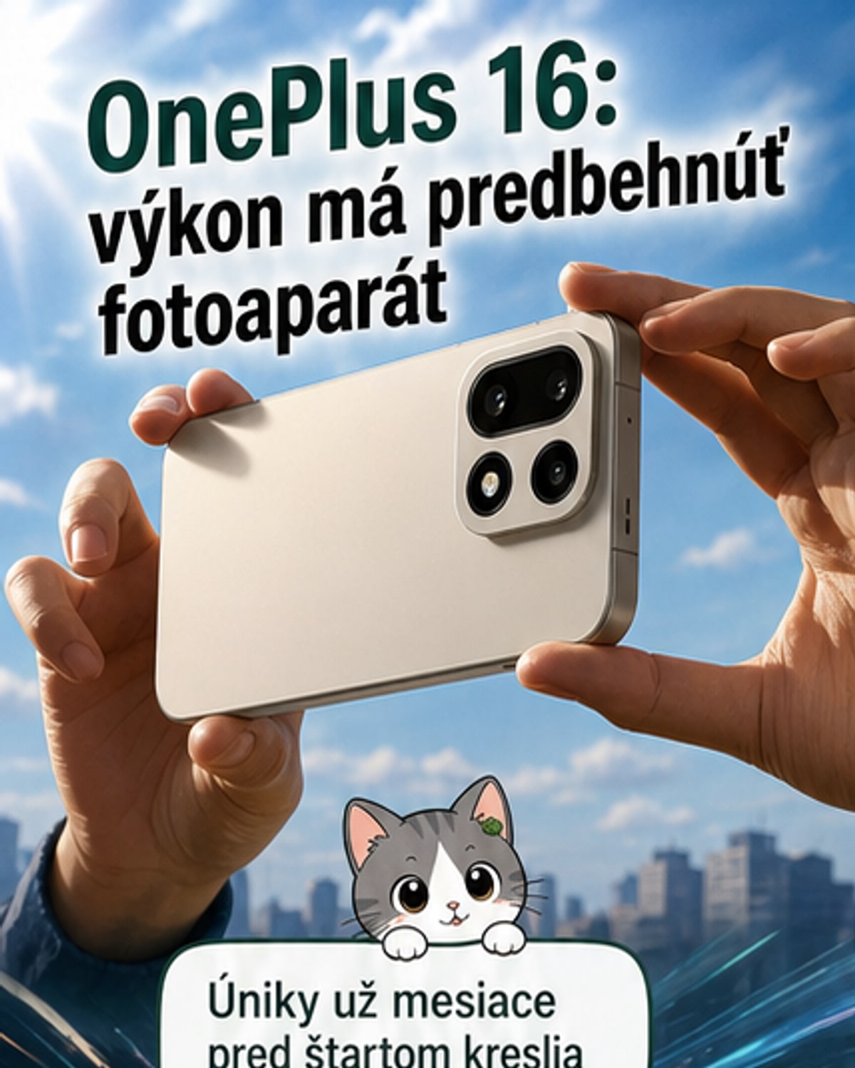 OnePlus 16 sa sústredí na výkon, nie na fotoaparát