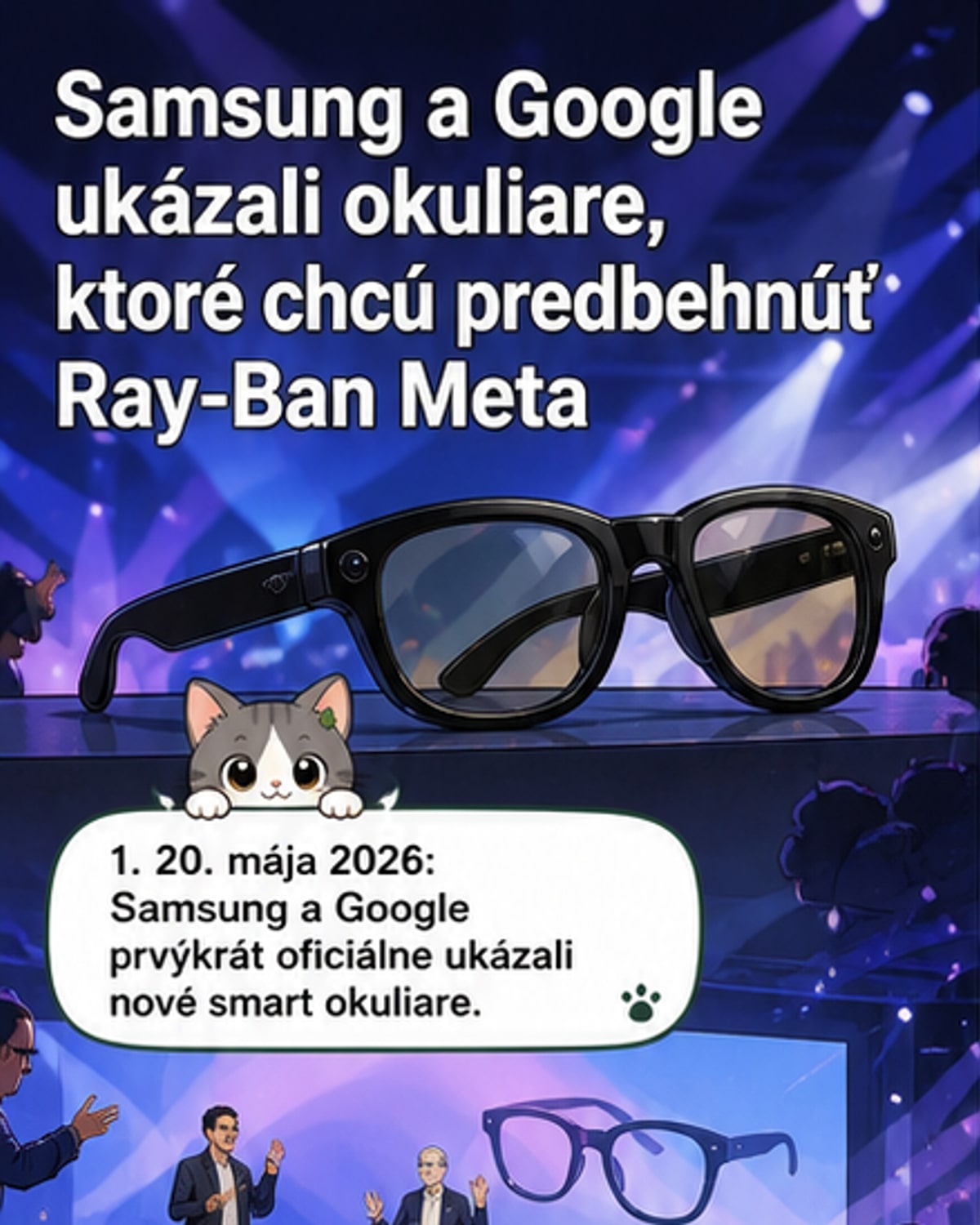 Samsung a Google predstavili smart okuliare