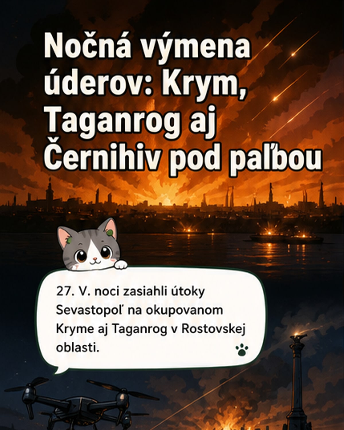 Ukrajina zasiahla Krym a Rostov