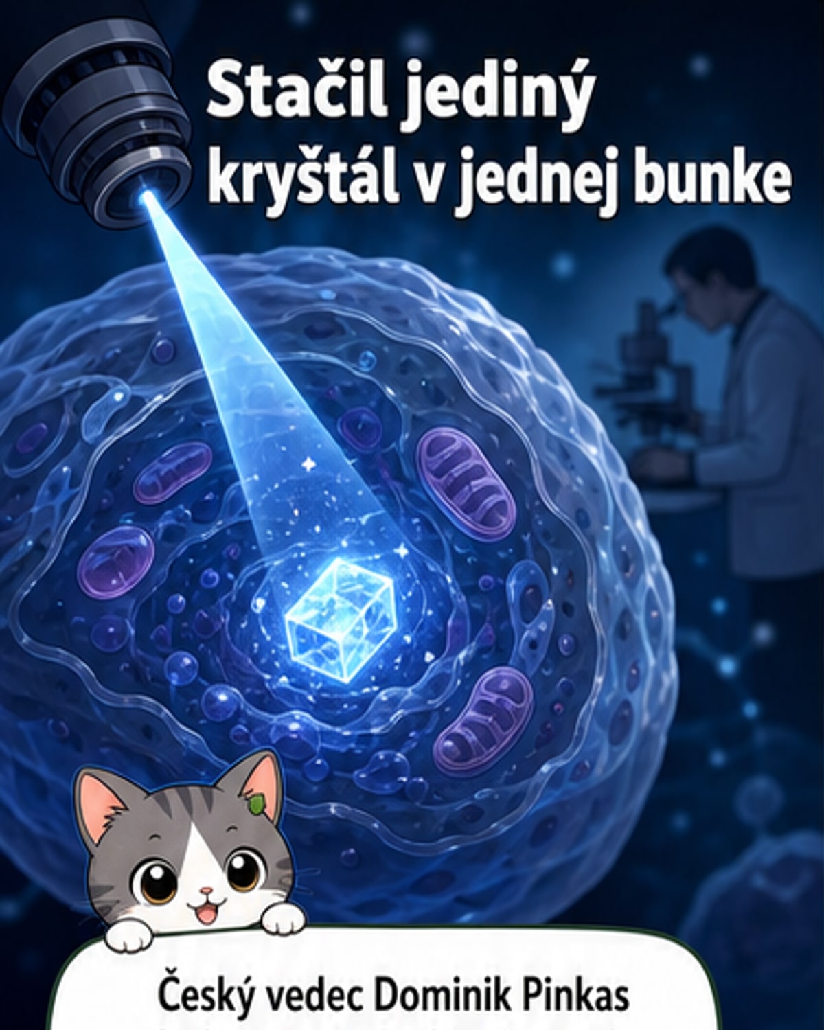 Štruktúra proteínu z jednej bunky