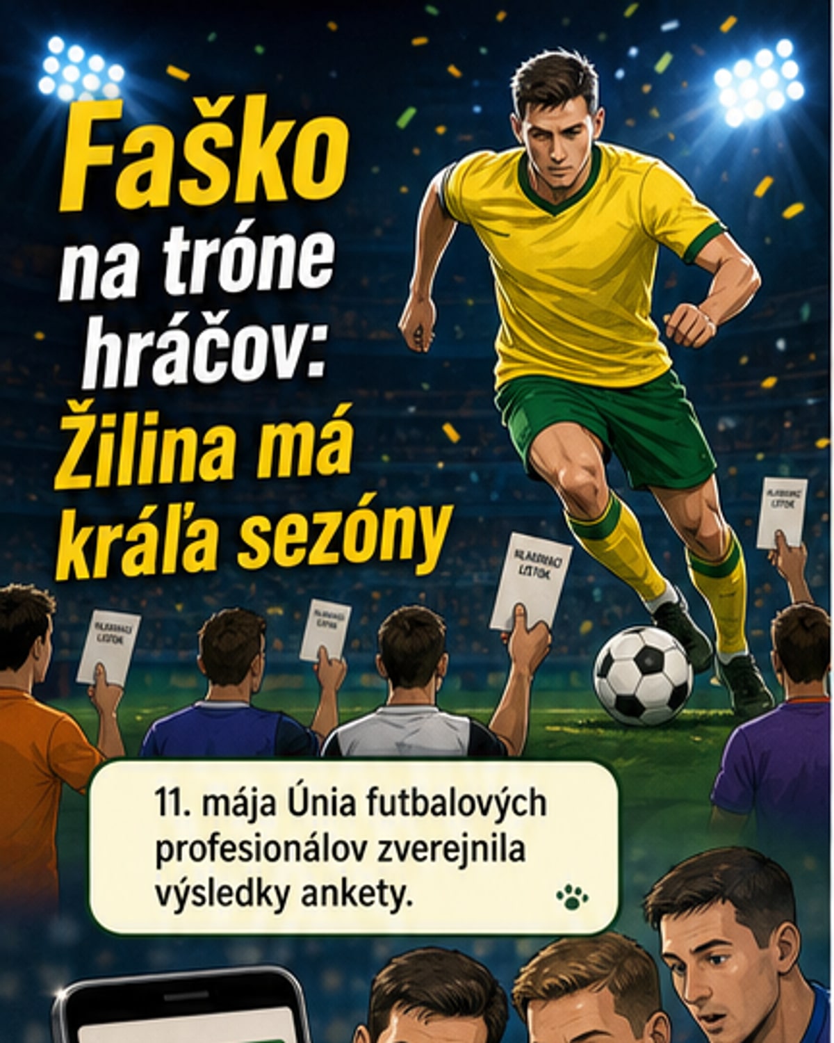 Absolútny futbalista sezóny je z Žiliny