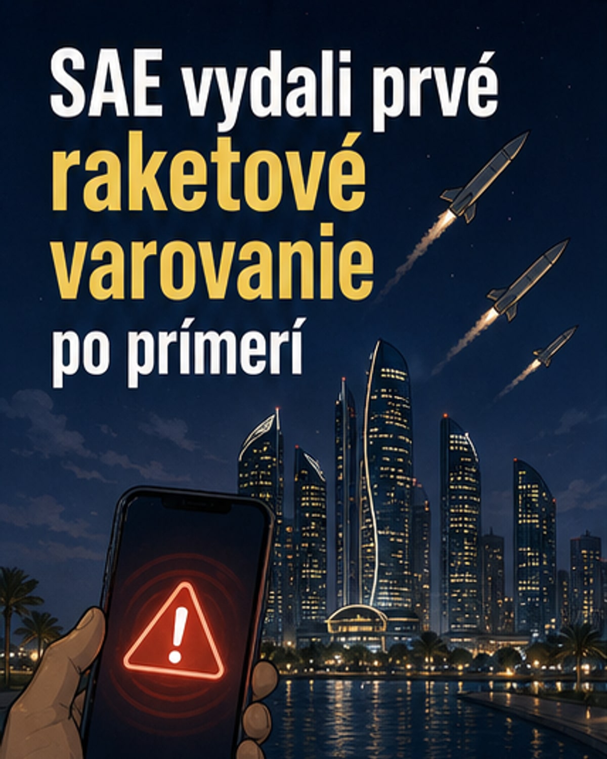 SAE vydali poplach pred raketami