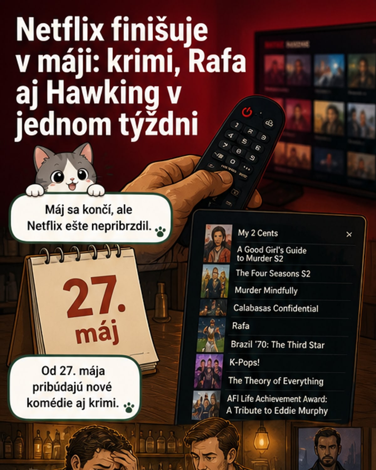 Netflix končí máj s novými hitmi
