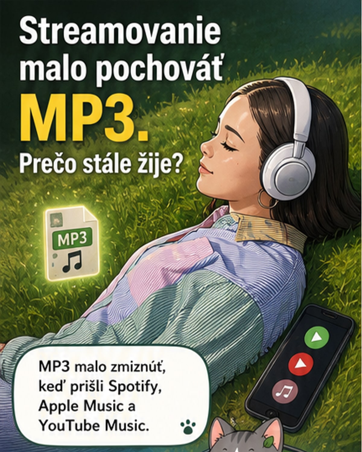 MP3 prežil streamovanie — prečo?