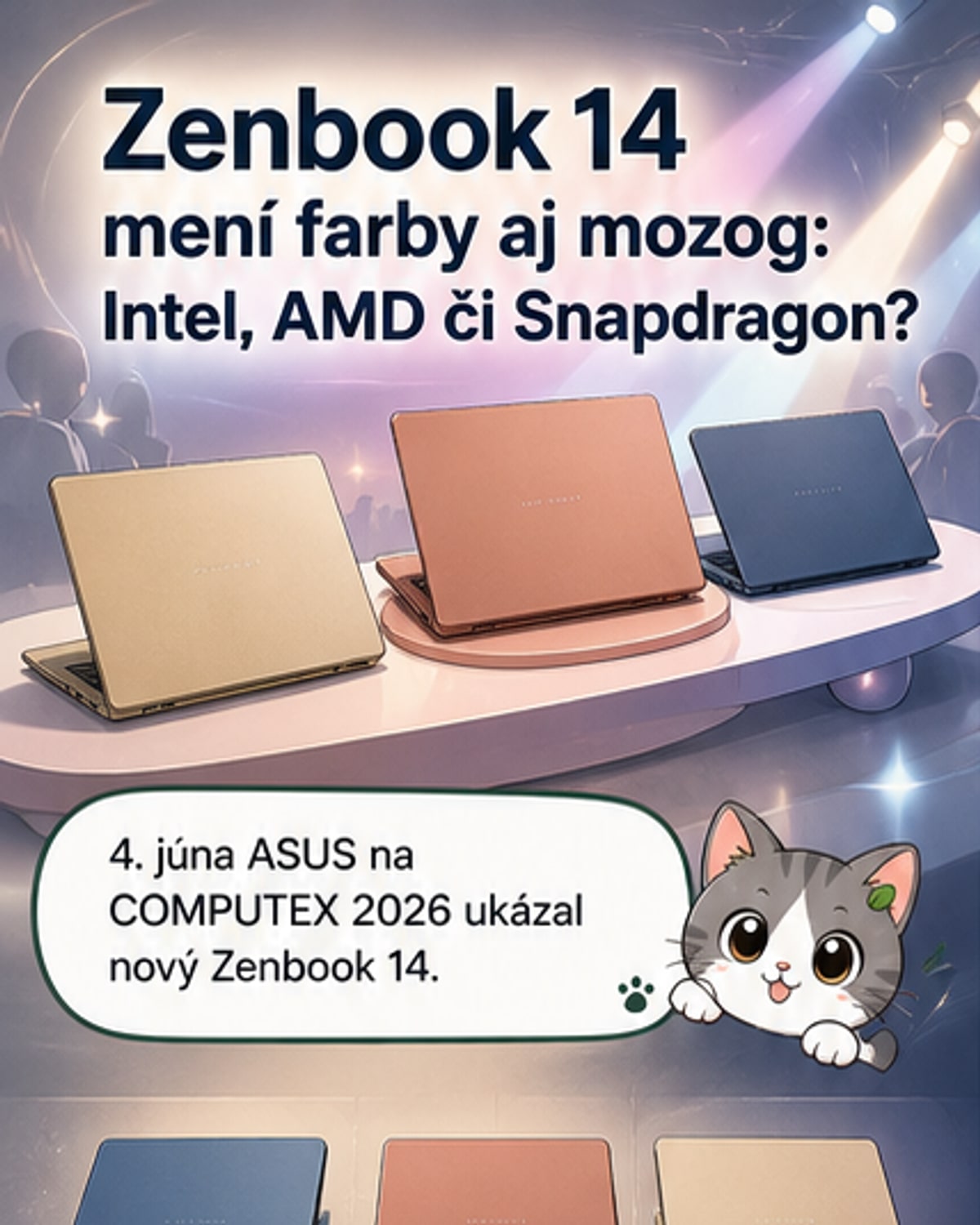 ASUS predstavil nový Zenbook 14