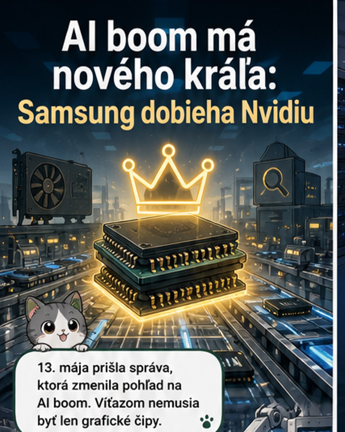 Samsung zárobky z AI čipov prekonali očakávania