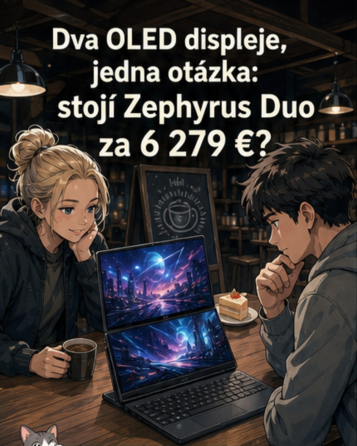 Prvý 16-palcový notebook s dvoma displejmi