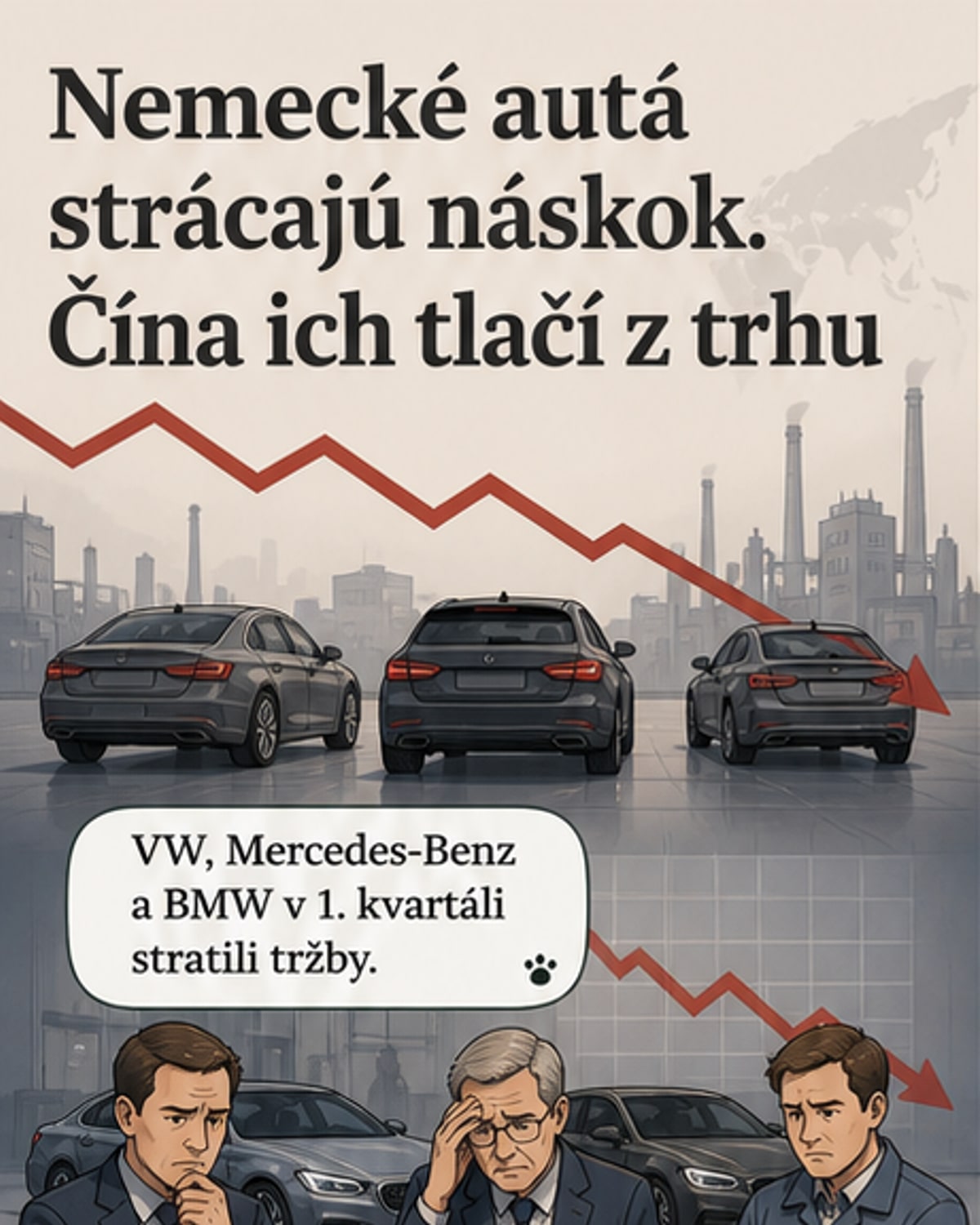 Nemecké autá strácajú pozície