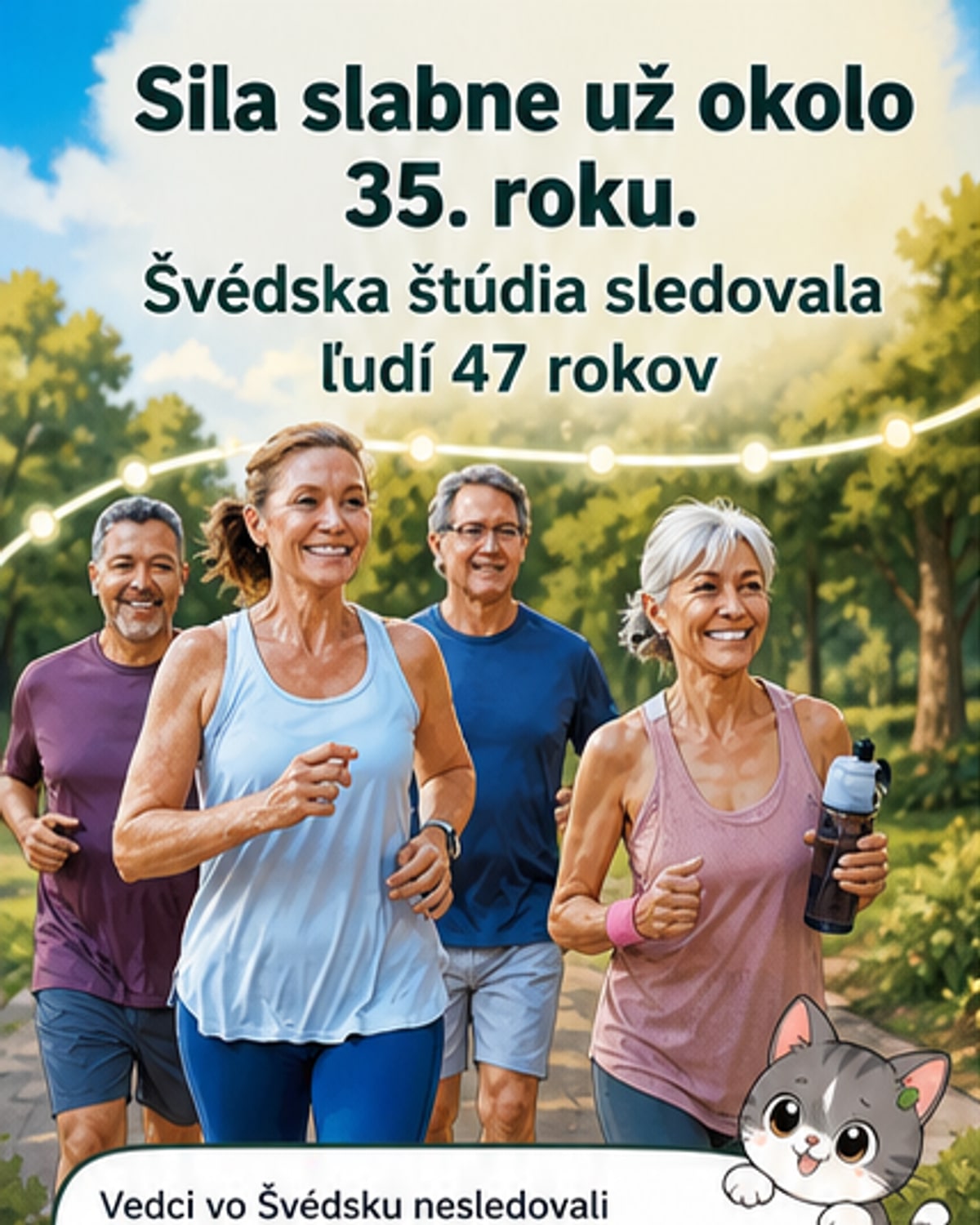 Fyzický úpadok začína vo 35