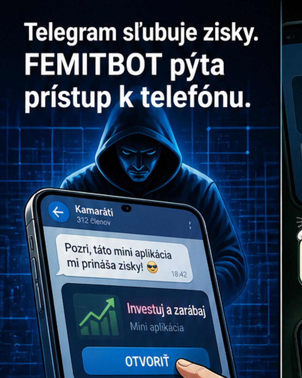 FEMITBOT napáda cez Telegram