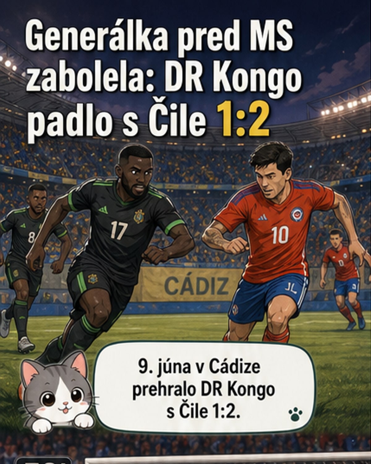 MS 2026: Kongo prehralo, Maďari zvíťazili