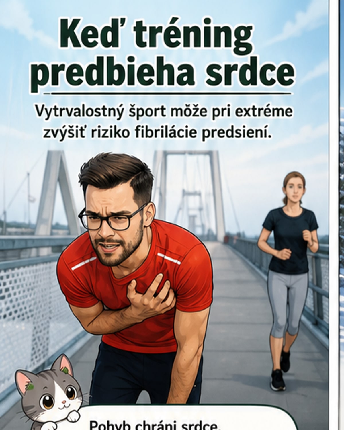 Príliš veľa pohybu môže srdcu škodiť