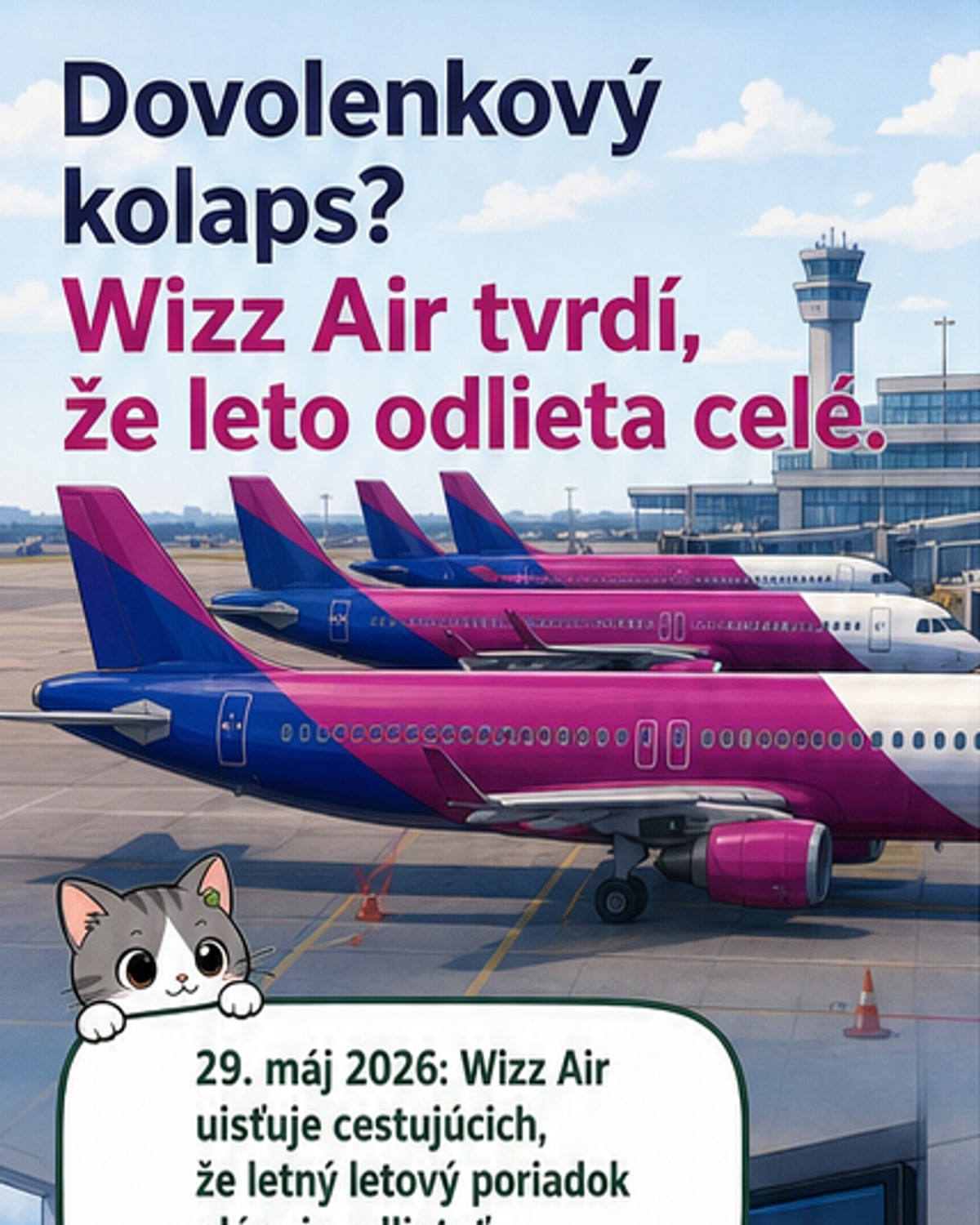 Wizz Air zabezpečil palivo na leto