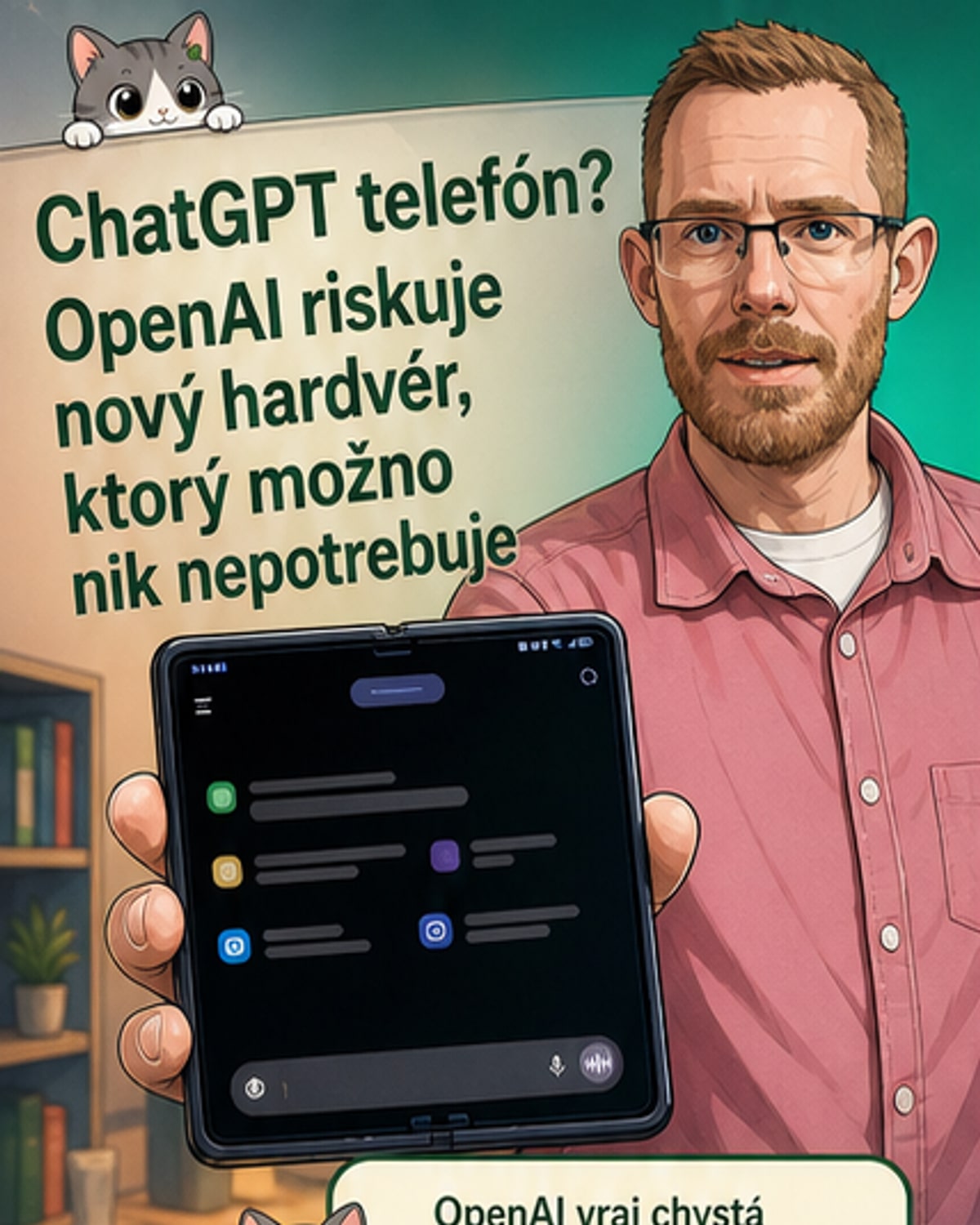 OpenAI chystá smartfón pre AI agentov